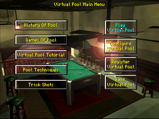 Virtual Pool screenshot 3 for Playstation